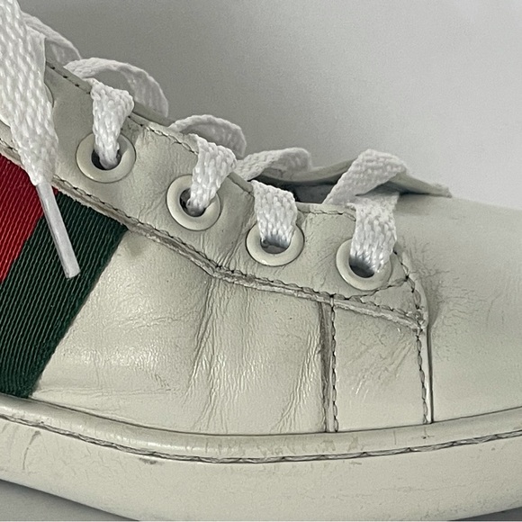 Gucci Ace Sneakers size 35.5 (size 5.5 fit more like 6) - Picture 6 of 16